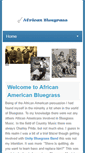 Mobile Screenshot of africanbluegrass.com